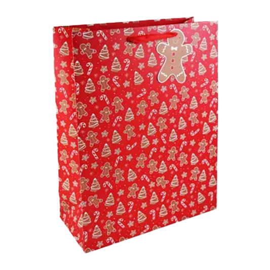 Eurowrap Gift Bag Gold Tree Large