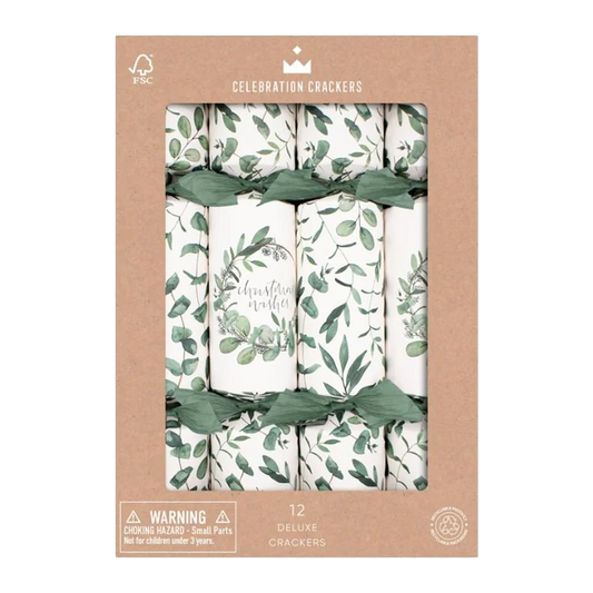 Celebration Crackers Eucalyptus Wreath x12