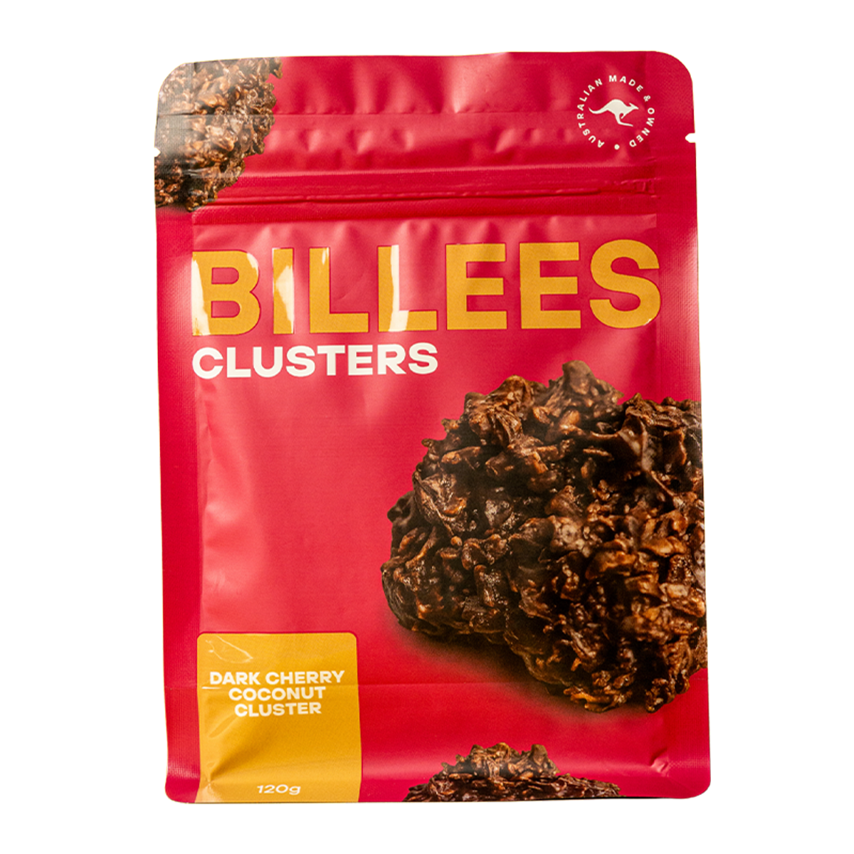 Billees Dark Cherry Coconut Cluster 120g