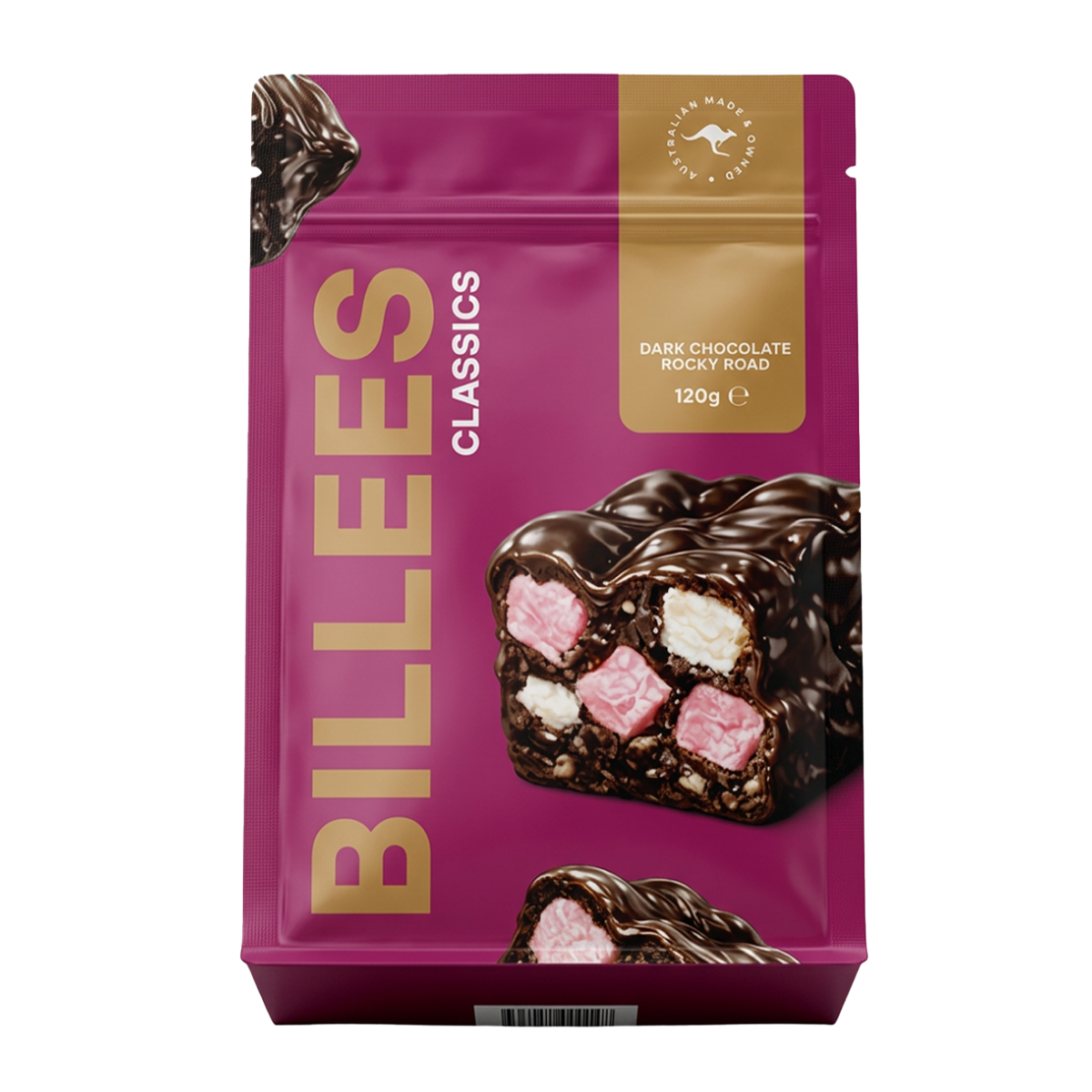 Billees Dark Chocolate Rocky Road 120g