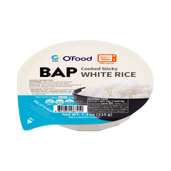 O'Food Cooked White Rice 210g