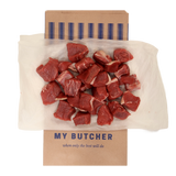 Butcher Beef Diced Chunks min 250g