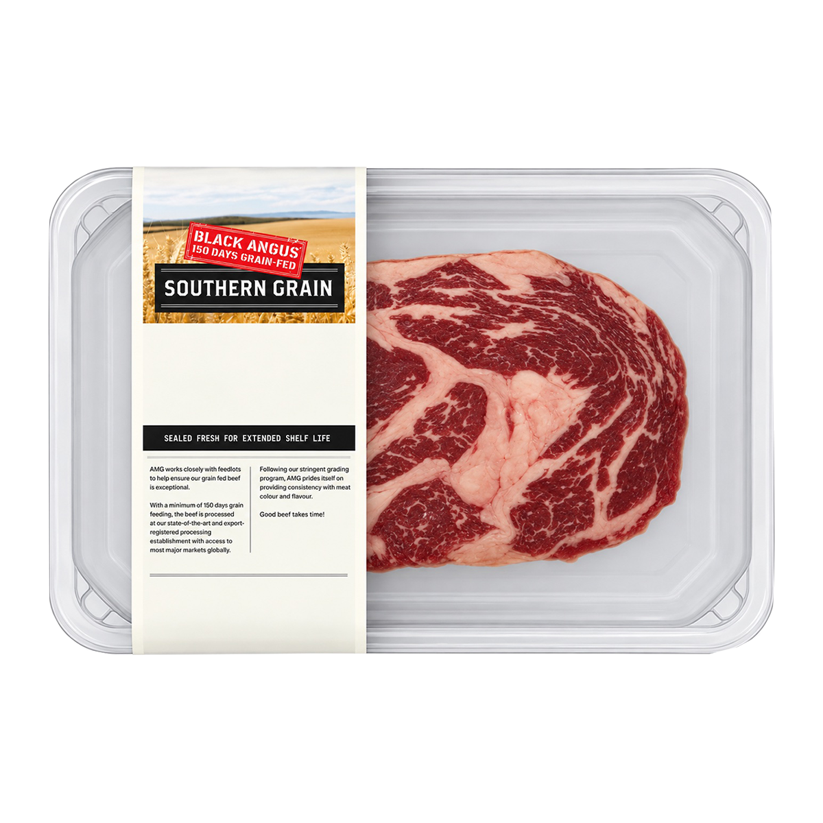 Southern Grain Premium Grain Fed Beef Scotch Fillet Steak MB2 280-400g