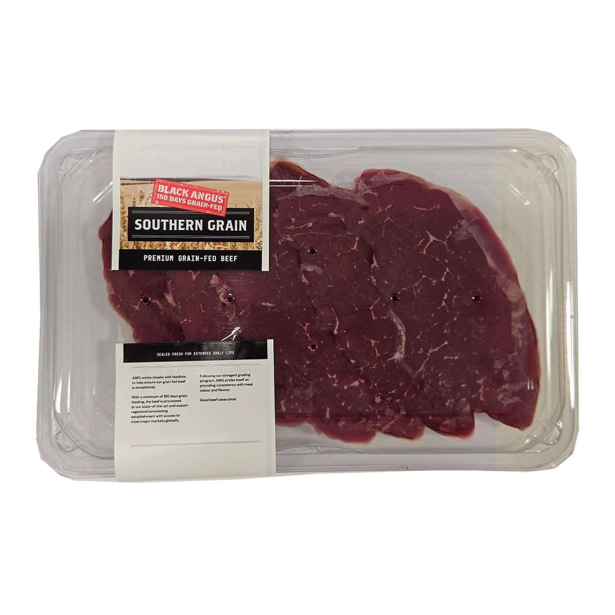 Southern Grain Premium Grain Fed Beef Sizzle Steak MB2 180-300g