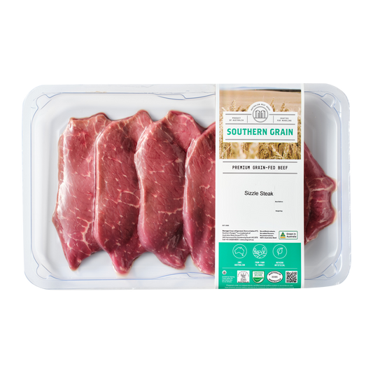 Southern Grain Premium Grain Fed Beef MB2 Sizzle Steak 400-500g