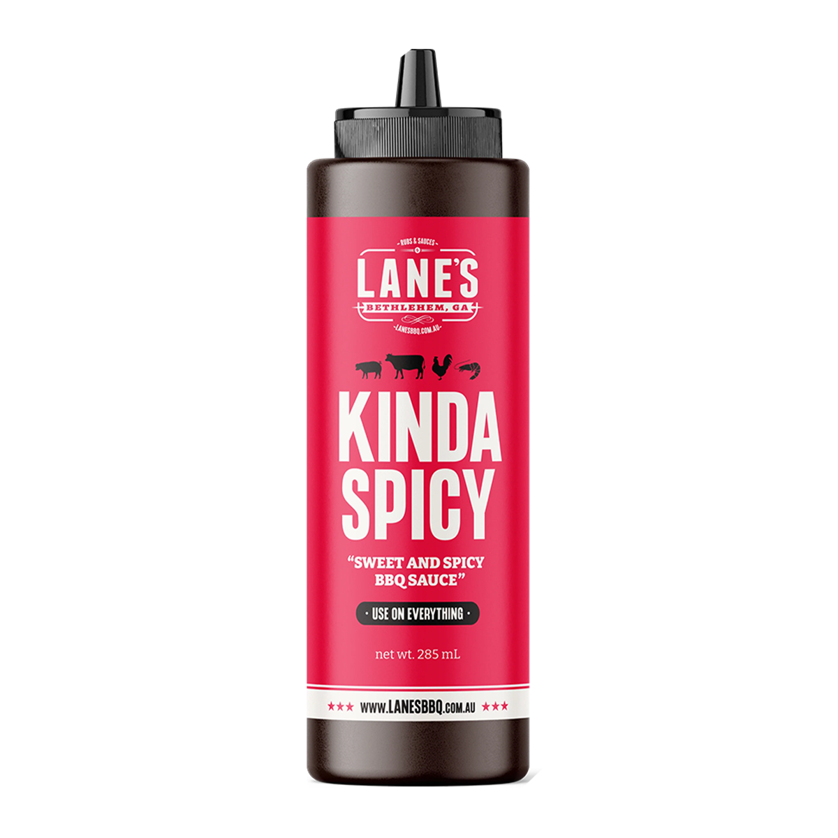 Lane's Kinda Spicy Sauce 285ml