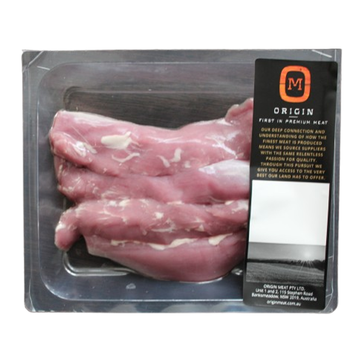 Origin Meats Tenderloin Lamb 280-400g