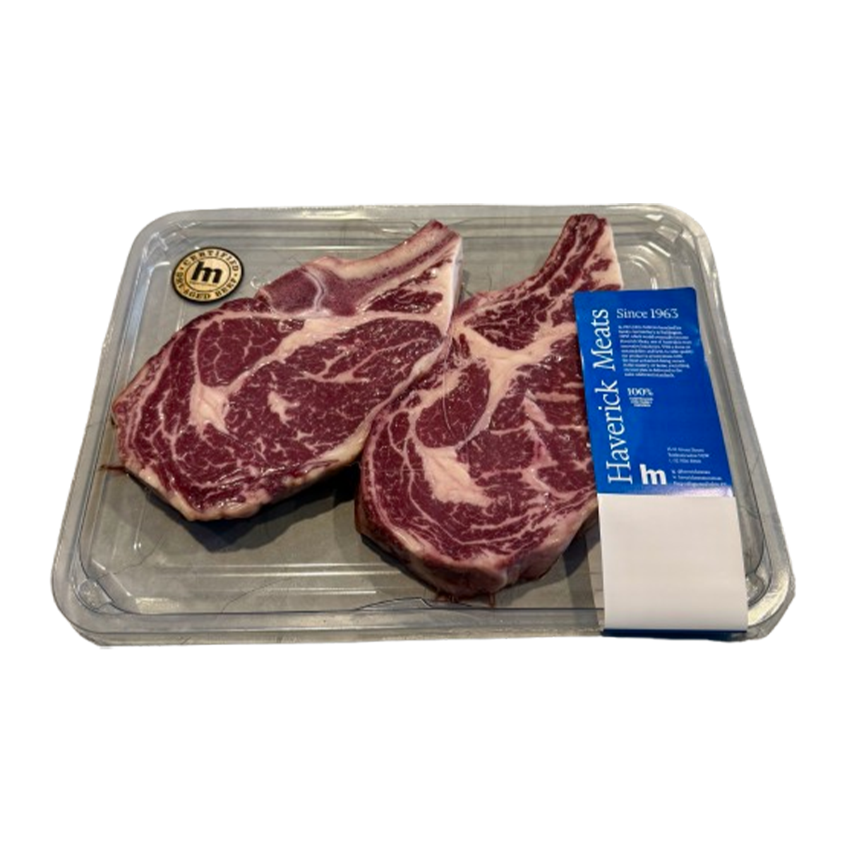 Haverick Meats Dry Age Cattleman's Cutlet MB2+ 500-650g