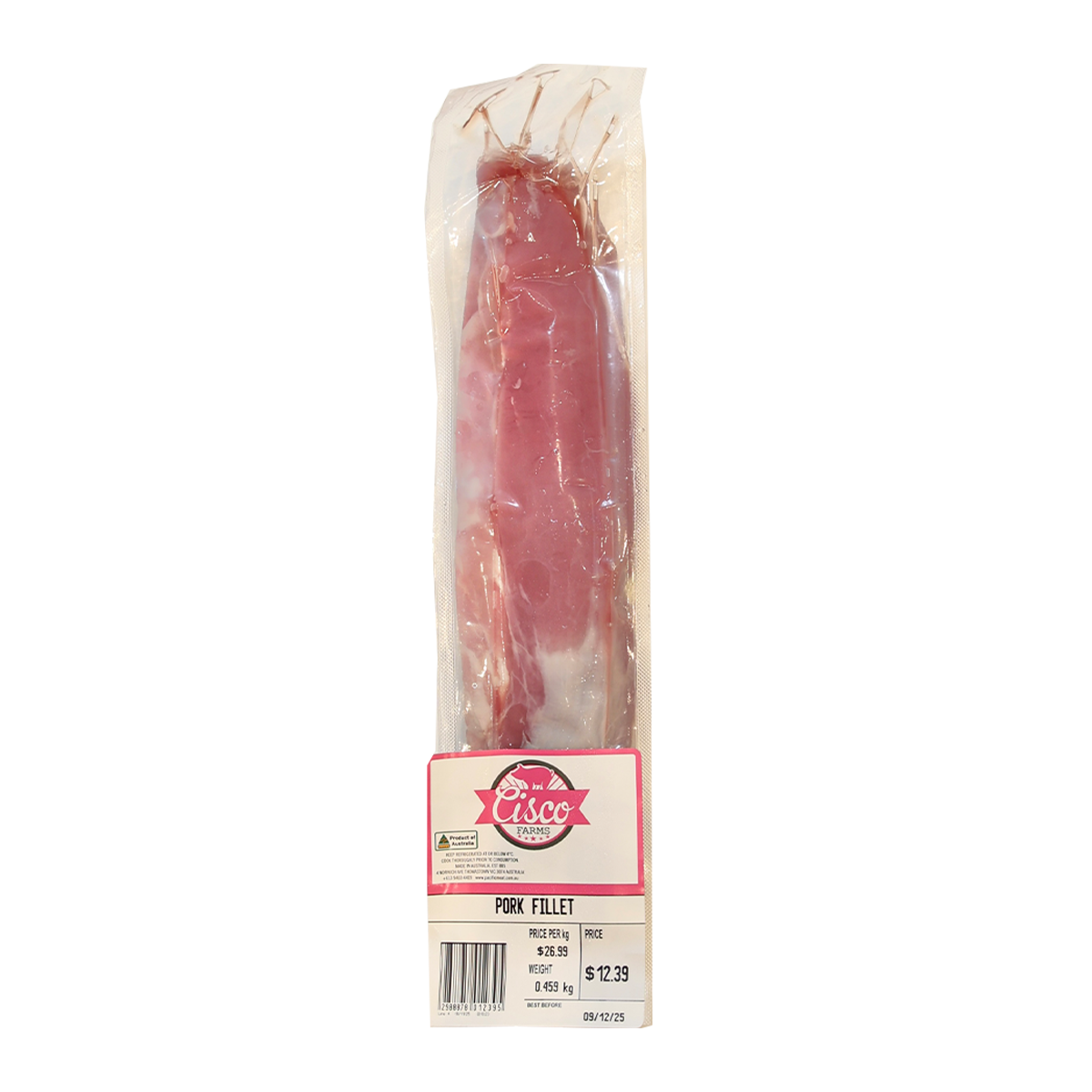 Cisco Pork Fillet 300-600g