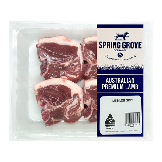 Spring Grove Lamb Loin Chops 380-500g