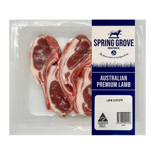 Spring Grove Lamb Cutlets 280-480g