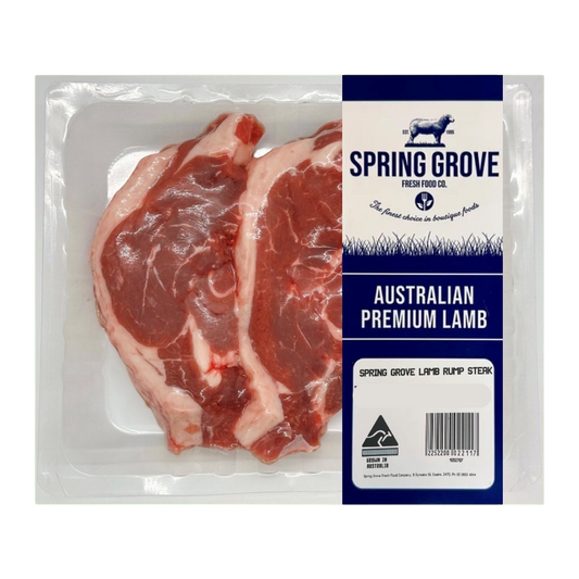 Spring Grove Lamb Rump Steak 400-550g