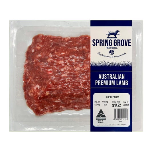 Spring Grove Lamb Mince 400-550g