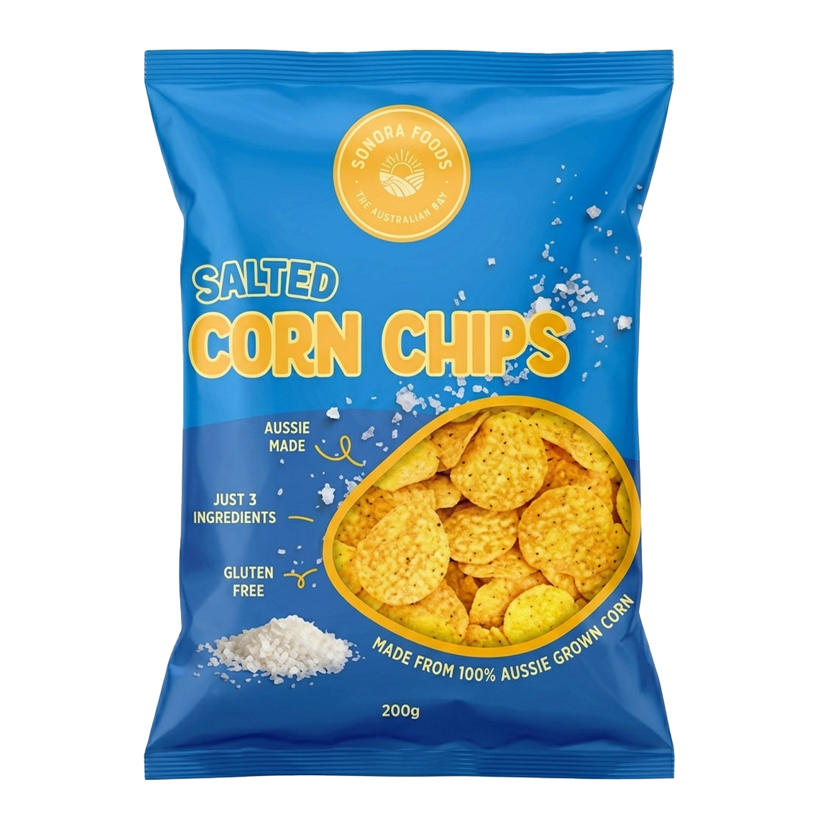 Sonora Corn Chips Salted 200g