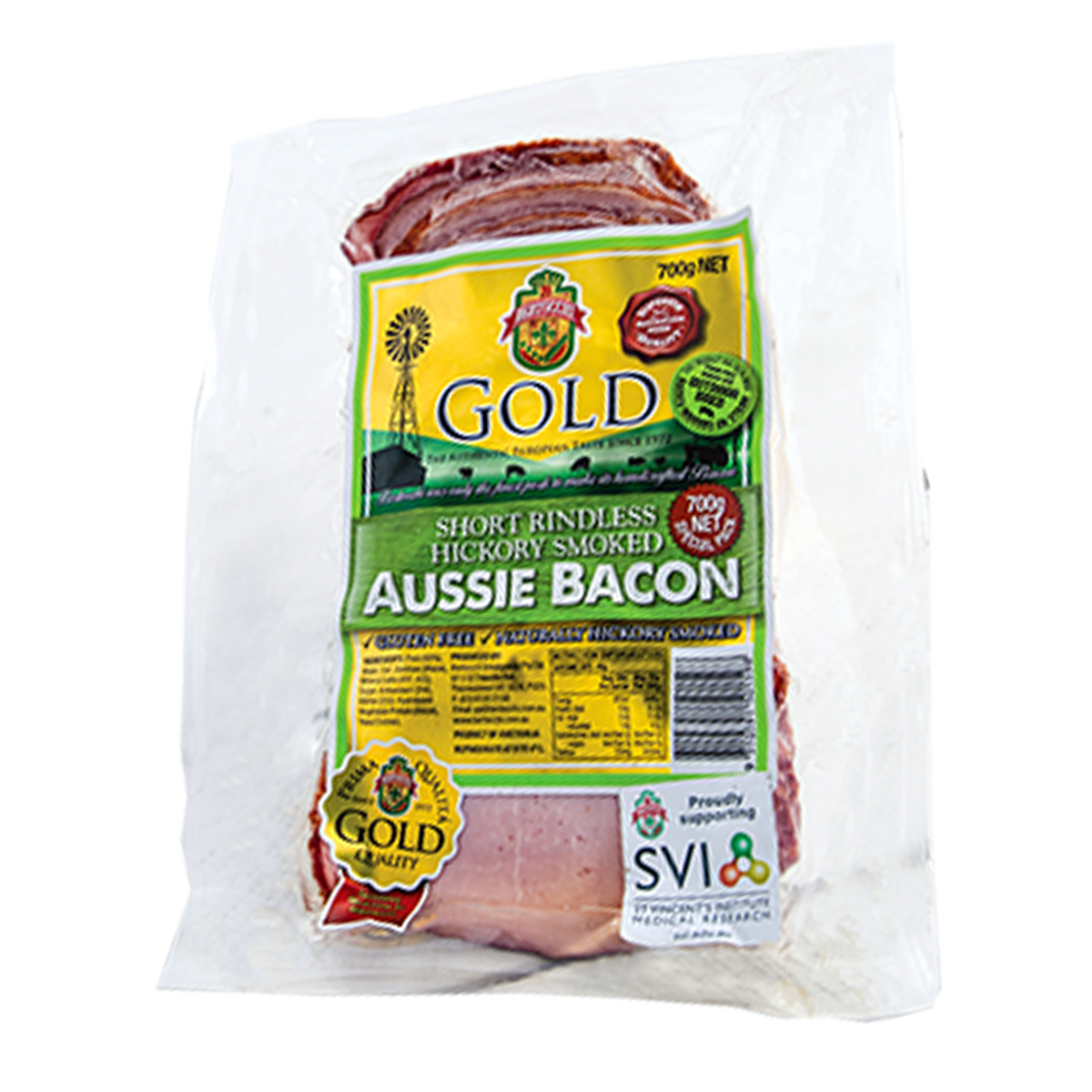 Bertocchi Aussie Short Cut Bacon 700g