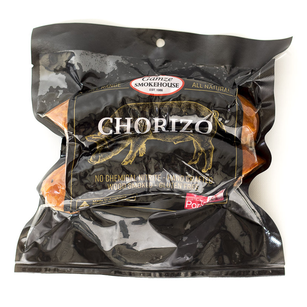 Gamze Smokehouse Free Range Pork Chorizo 200g