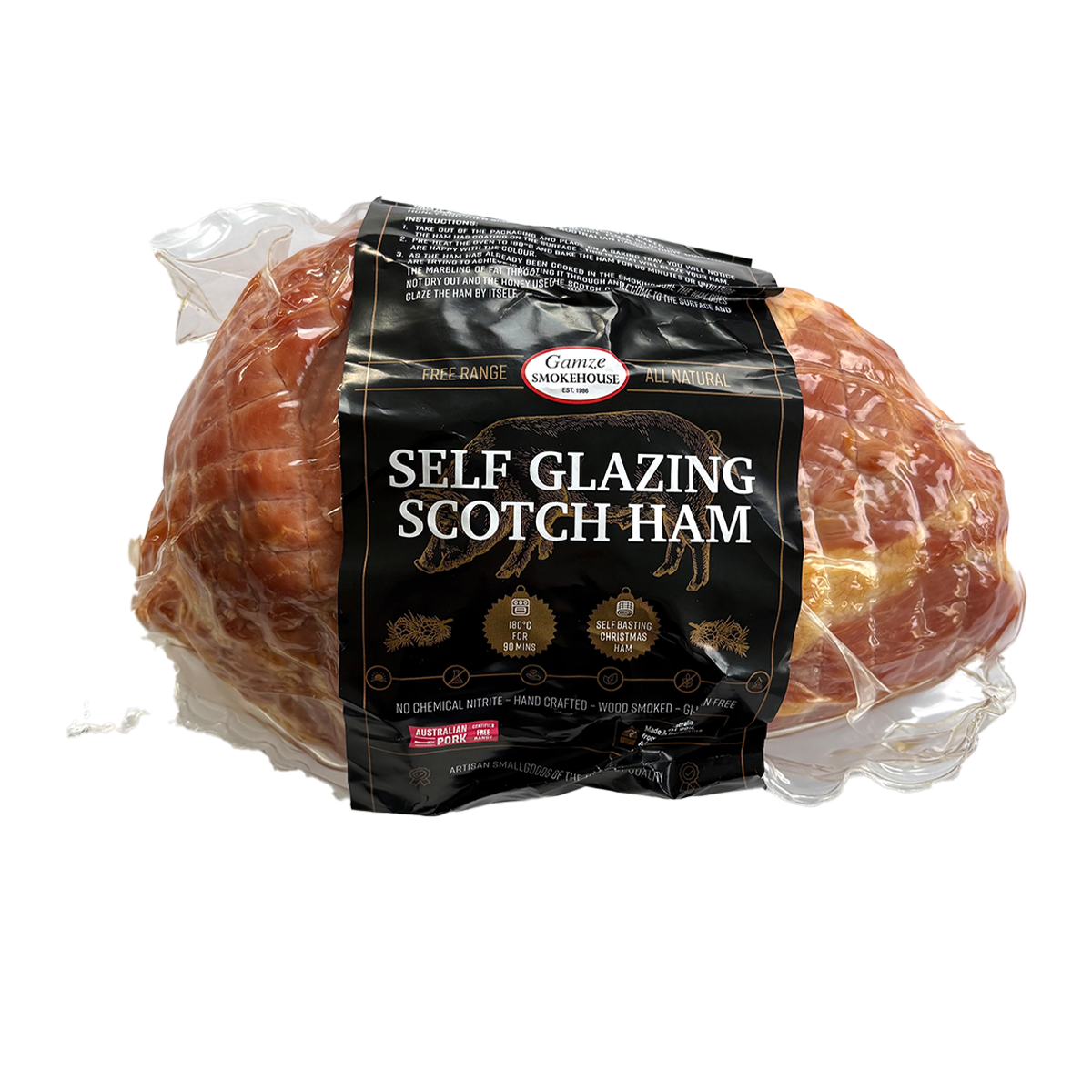 Gamze Smoke House Self Glazing Scotch Ham 1.4-1.8kg