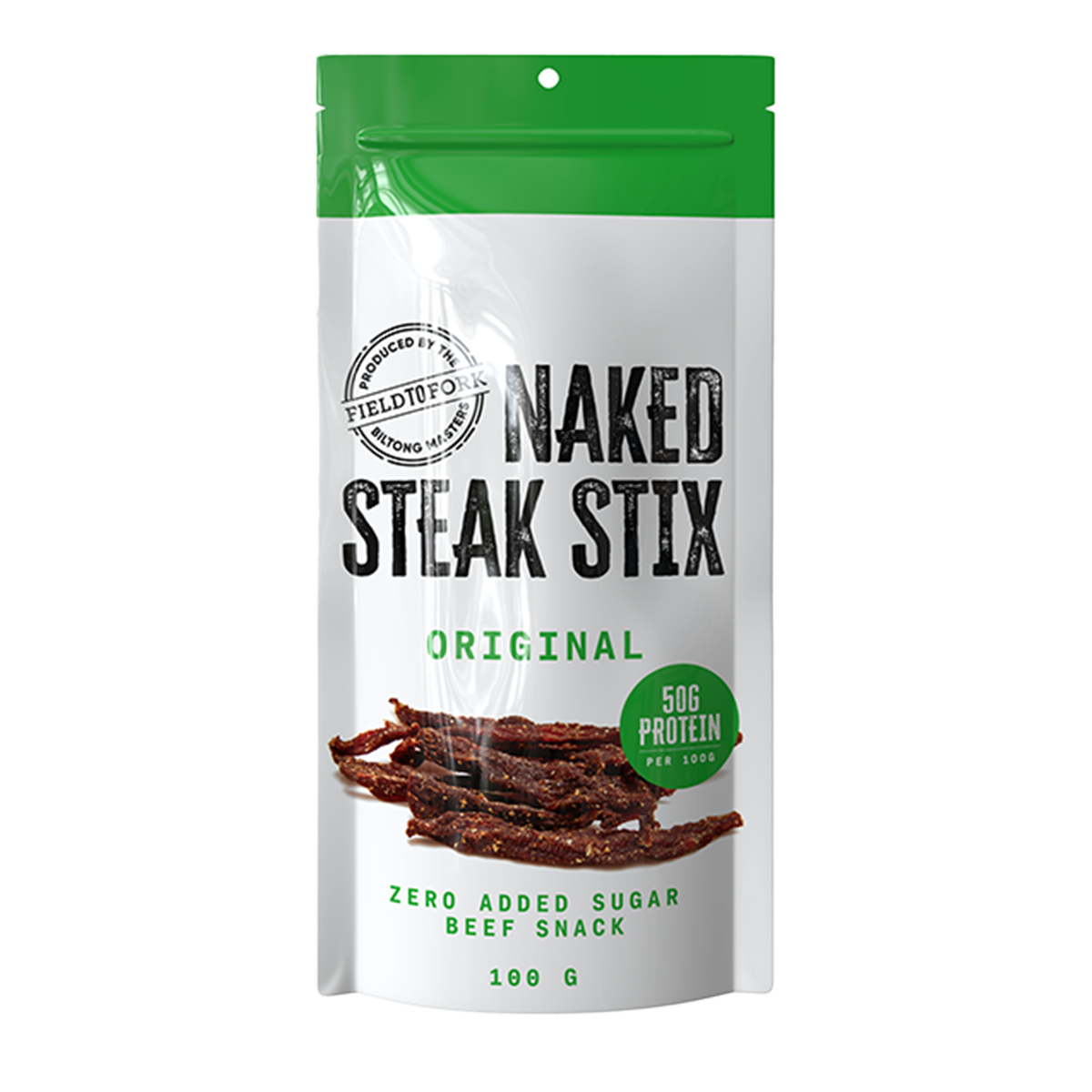Field To Fork Traditional Biltong Snap Stick 100g