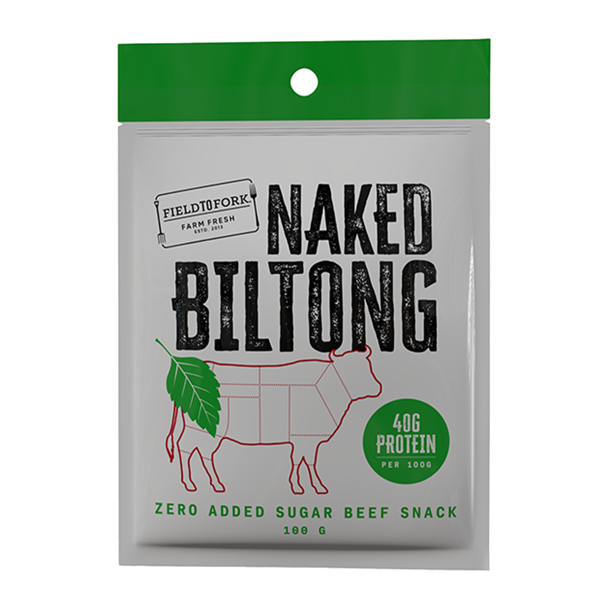 Field To Fork Traditional Sliced Biltong 100g