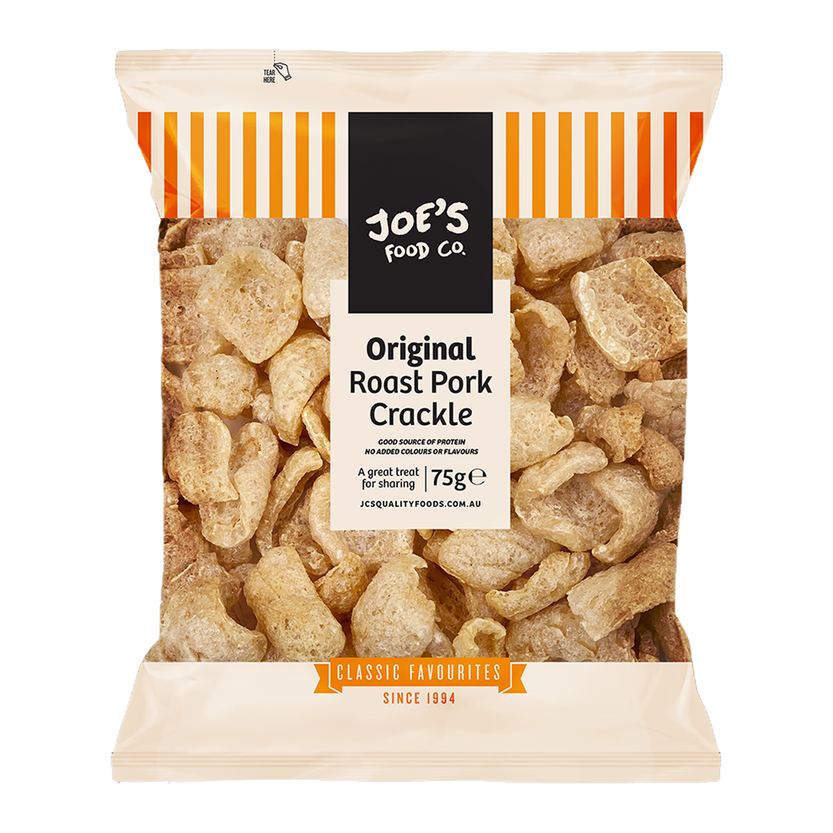 Joe's Roast Pork Crackle 75g