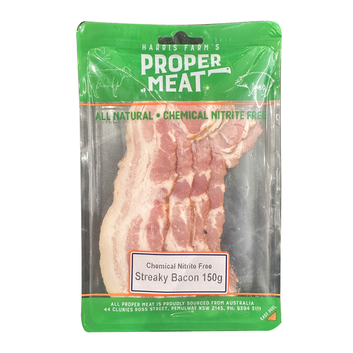 Proper Meat Nitrite Free Streaky Bacon 150g