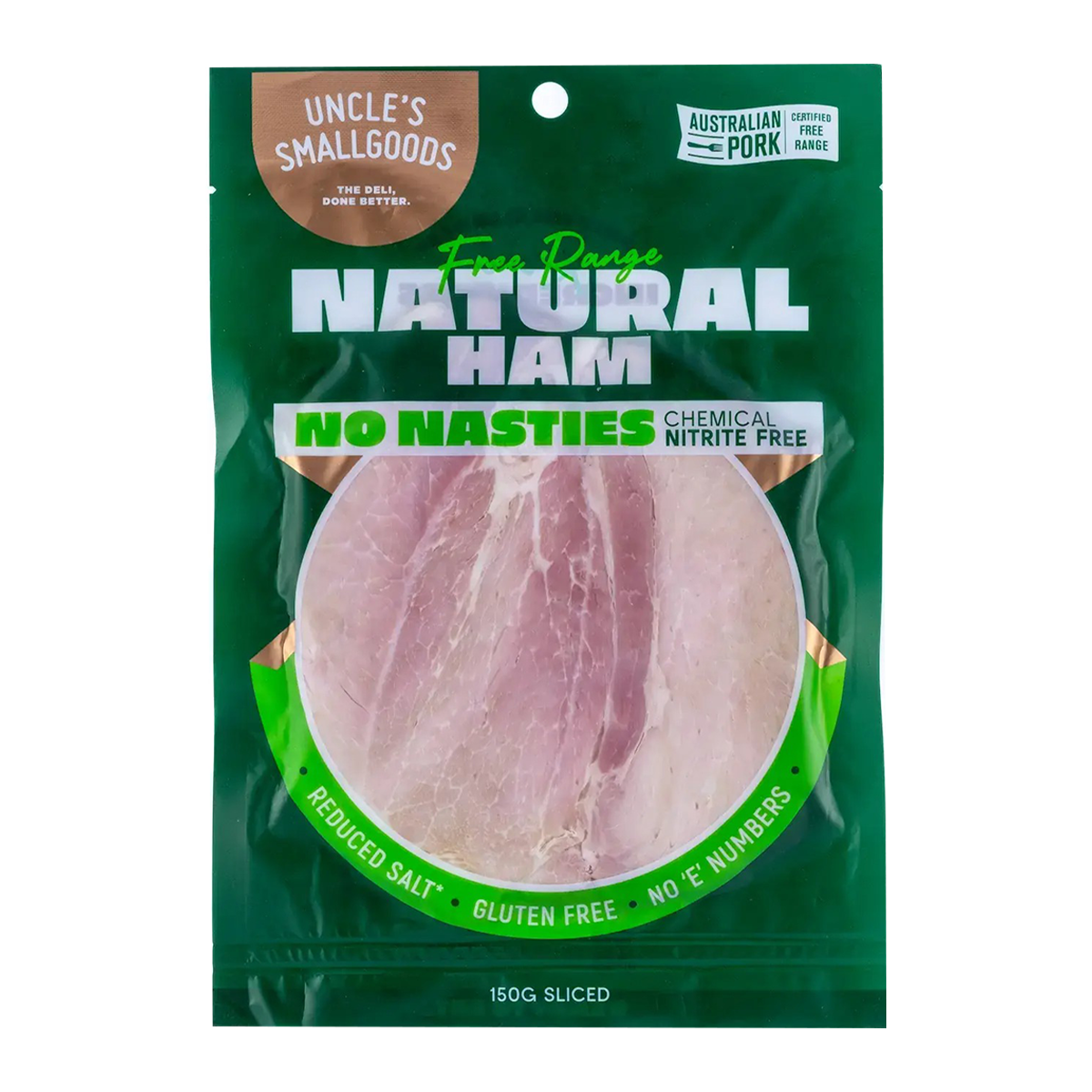 Proper Meat Nitrate Free Shaved Leg Ham 150g