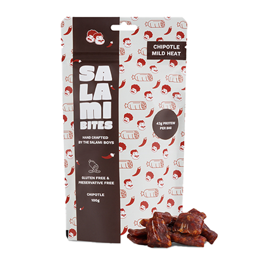 Salami Boys Mild Chipotle Salami Bites 100g