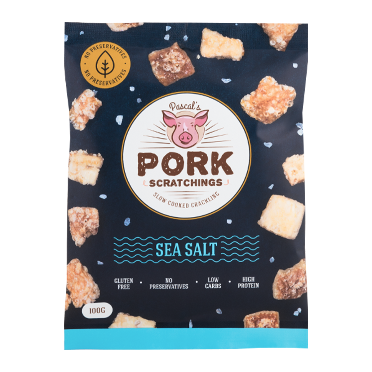 Pascal's Pork Scratchings 100g