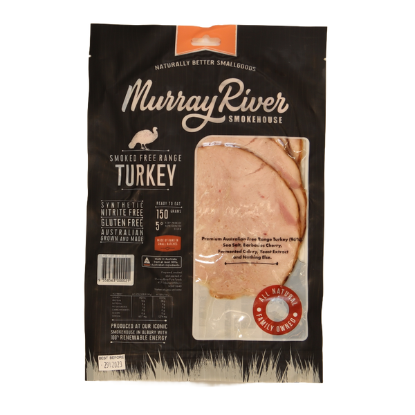 Murray River Smokehouse Smoked Turkey Breast 150g