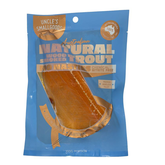 Uncle Smallgoods Smoked Trout 100g