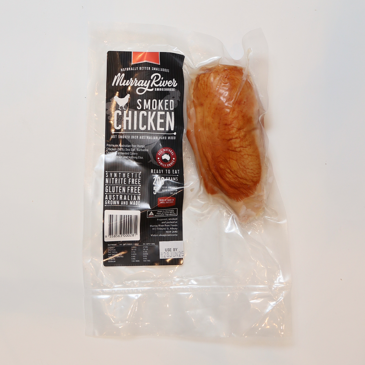 Murray River Smokehouse Smoked Chicken Breast 200g