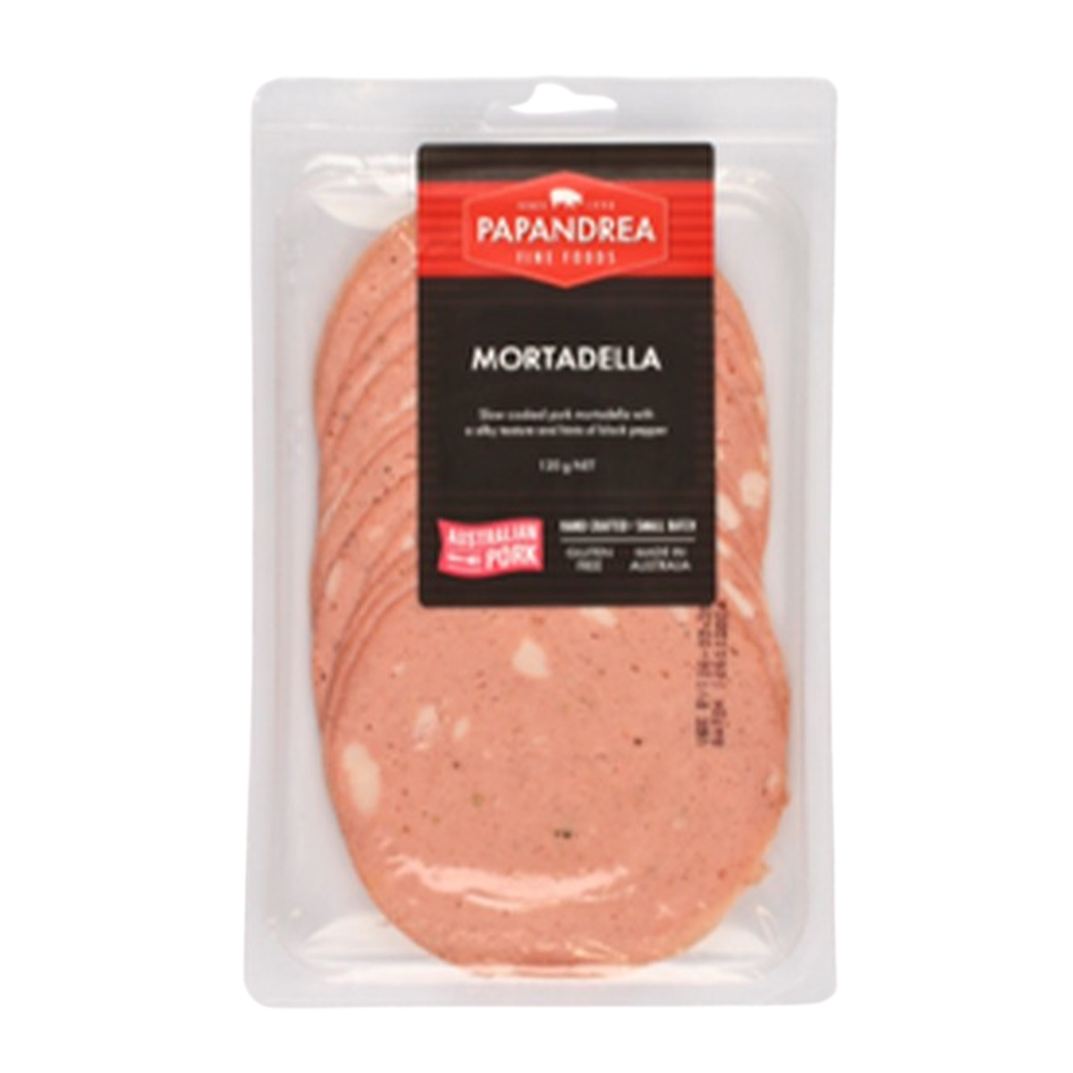 Papandrea Fine Foods Mortadella 100g
