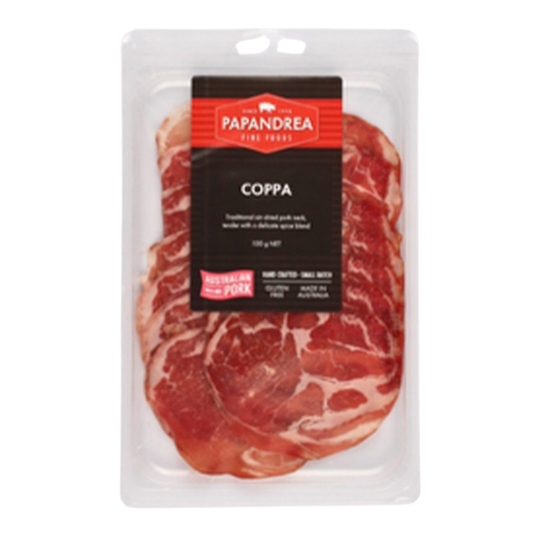Papandrea Fine Foods Coppa 100g