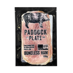 Paddock To Plate Boneless Leg Ham 180g