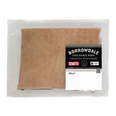 Borrowdale Free Range Pork Belly 800g-1.2kg