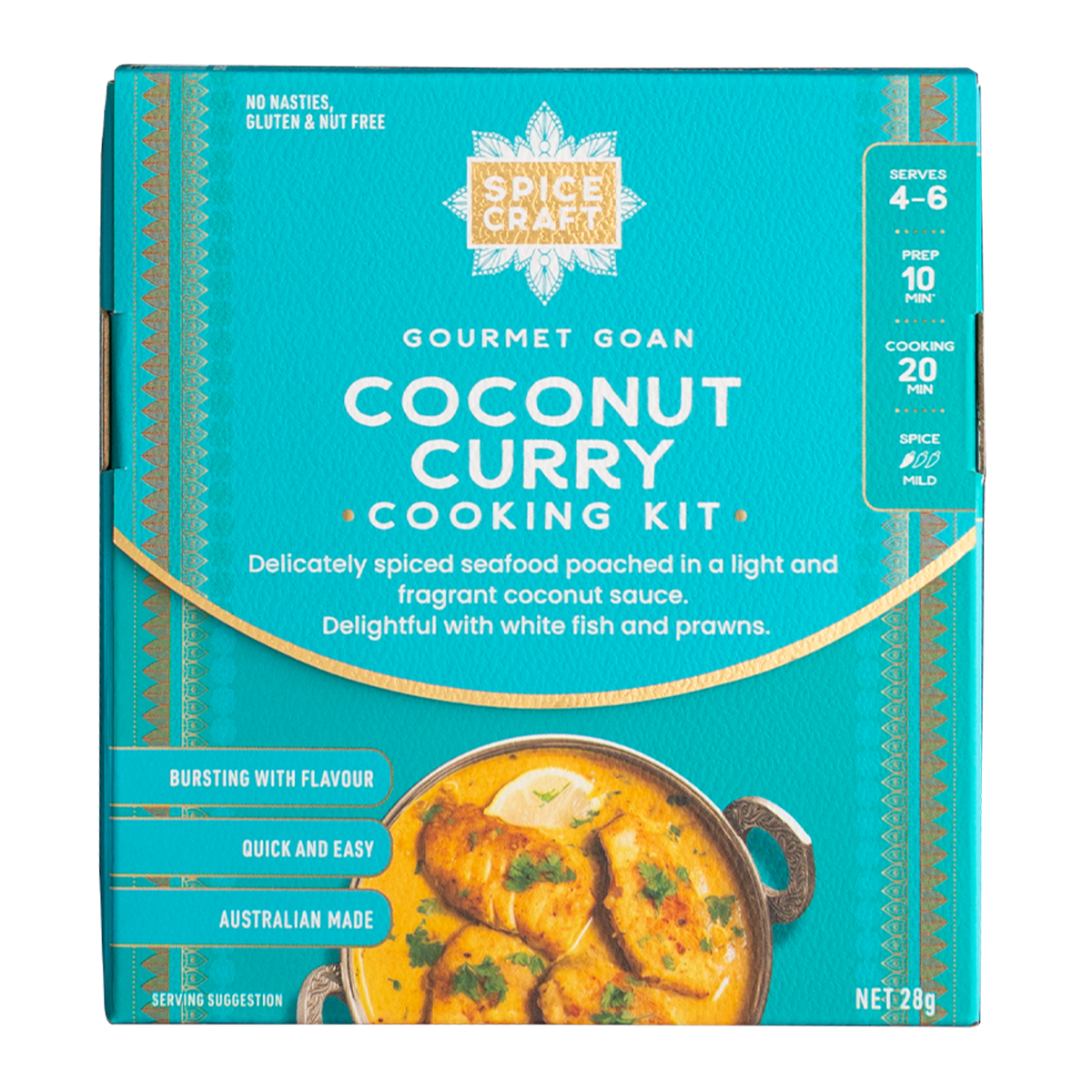 Spicecraft Gourmet Coconut Curry Cooking Kit 28g