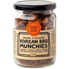Mindful Foods Korean BBQ Munchies Organic and Activated 225g