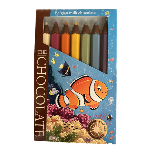 Cokolada Chocolate Fish Crayon 90g