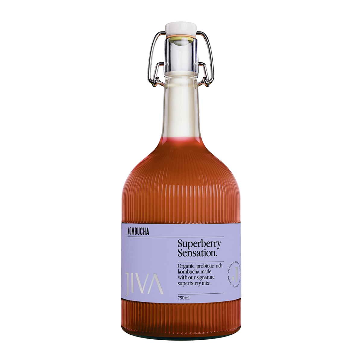 Jiva Kombucha Superberry 750ml