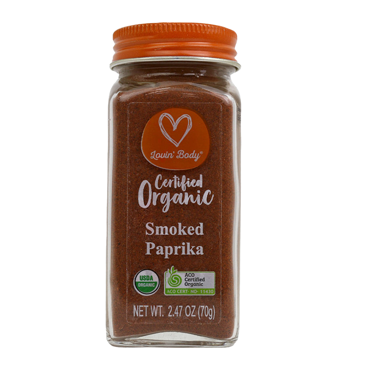 Lovin Body Organic Smoked Paprika 70g
