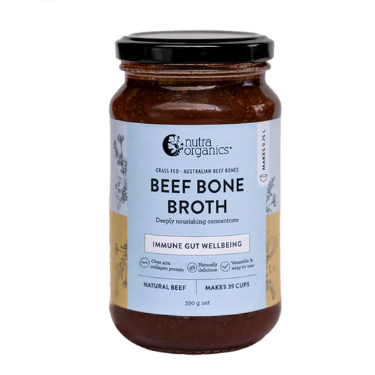 Nutra Organics Beef Bone Broth Natural 250g