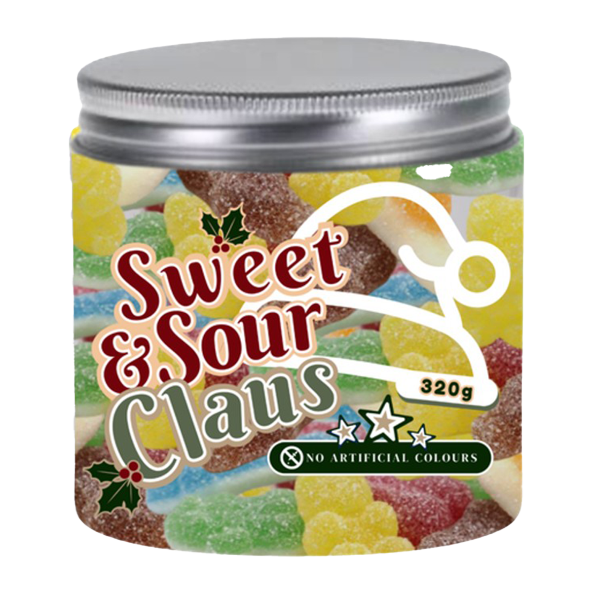 Mason Sweets Co. Sweet & Sour Clause Gummies 320g