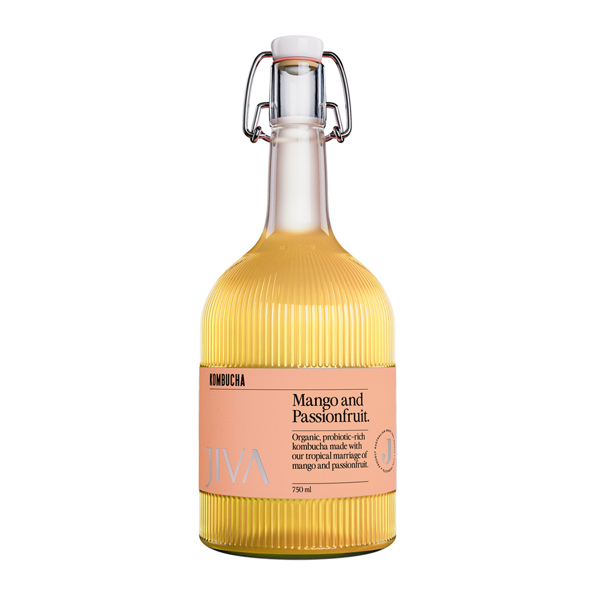 Jiva Kombucha Mango and Passion 750ml