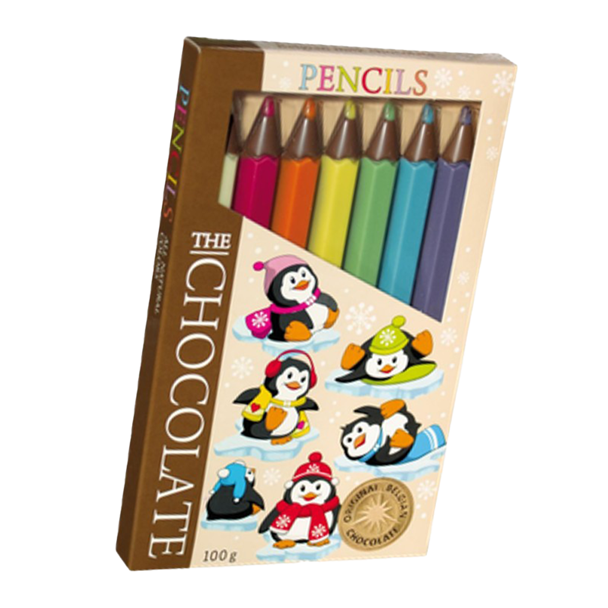 Cokolada Chocolate Penguins Crayon 100g