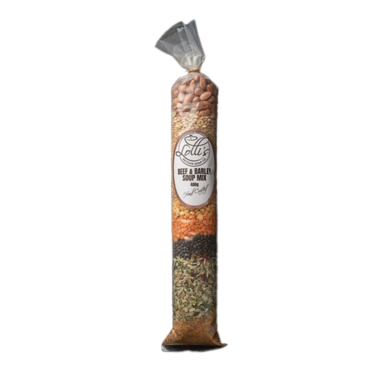 Lolli's Artisan Beef and Barley Soup Mix 400g