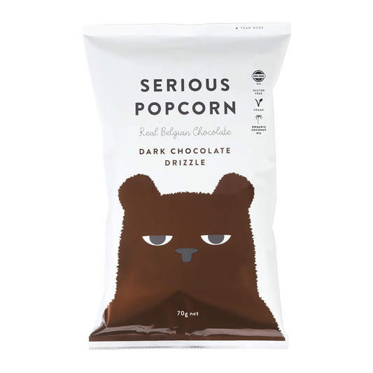 Serious Popcorn Dark Chocolate Drizzle 70g