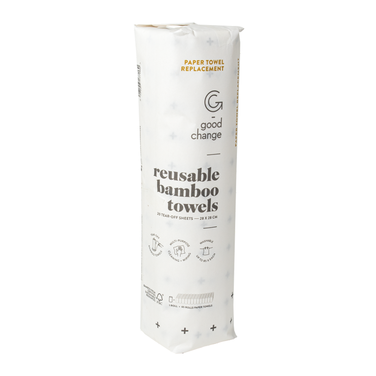 Good Change Bamboo Reusable Towels x20 Sheets