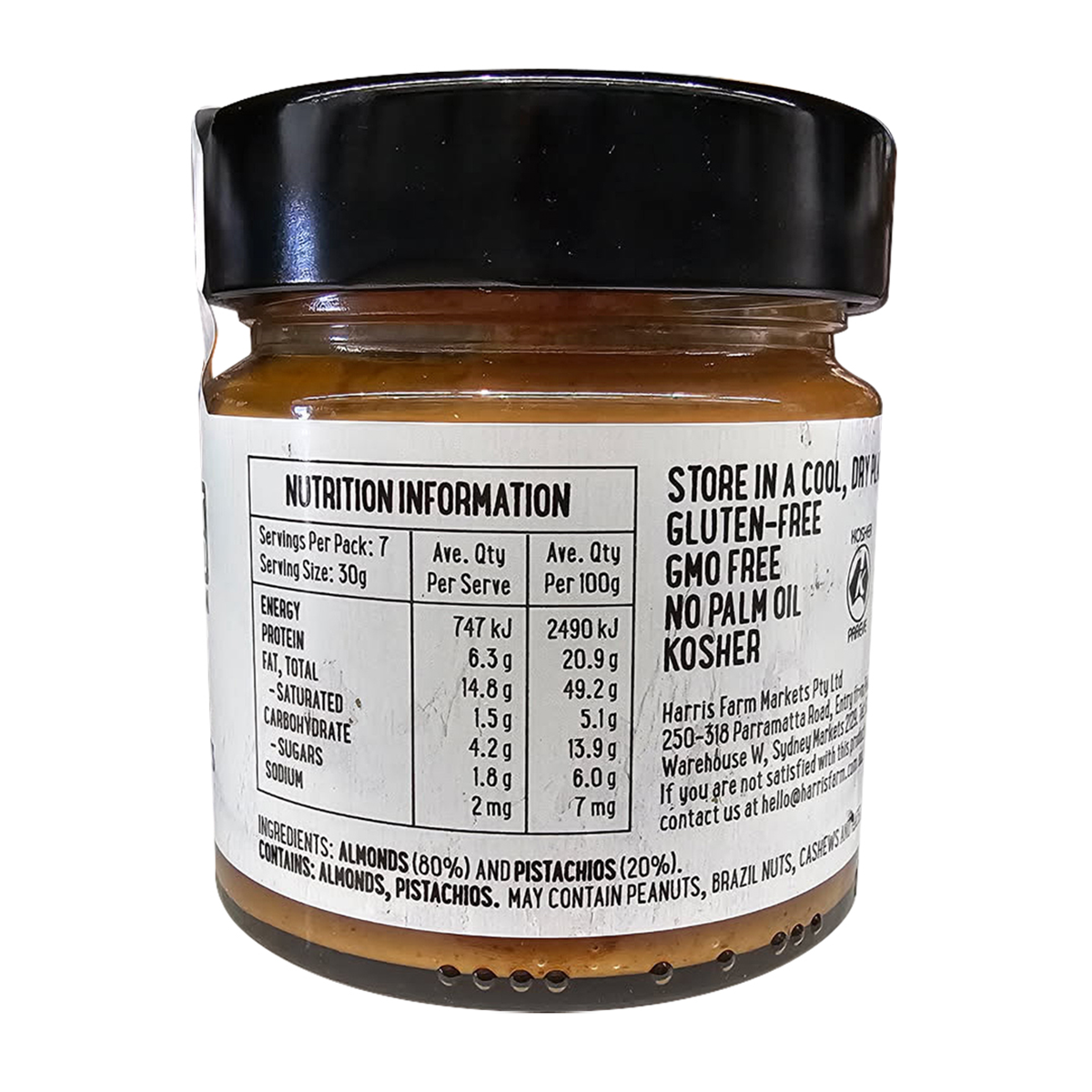 Harris Farm Pistachio Almond Butter 200g