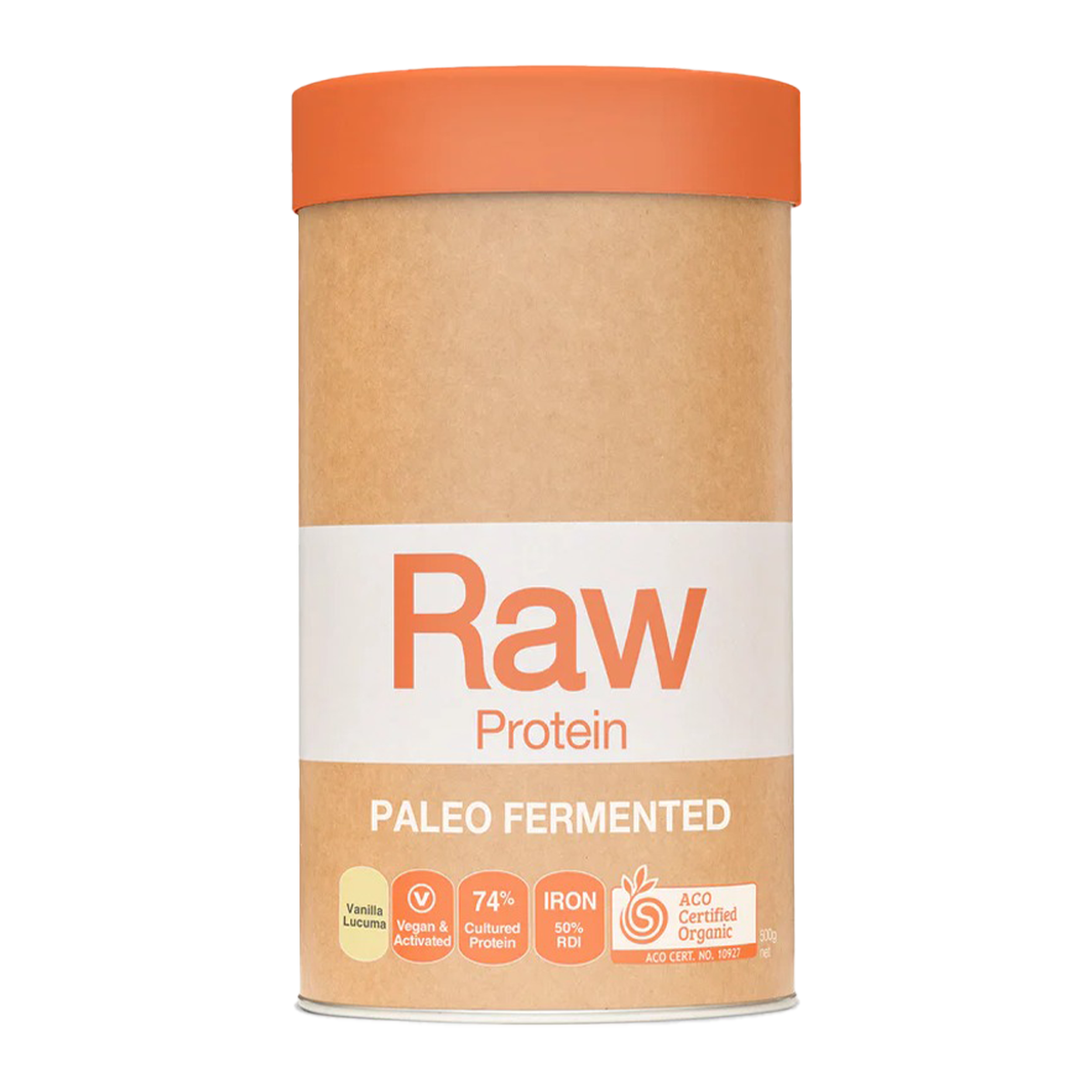 Amazonia - Raw Fermented Paleo Protein Vanilla & Lucuma Large (1kg)