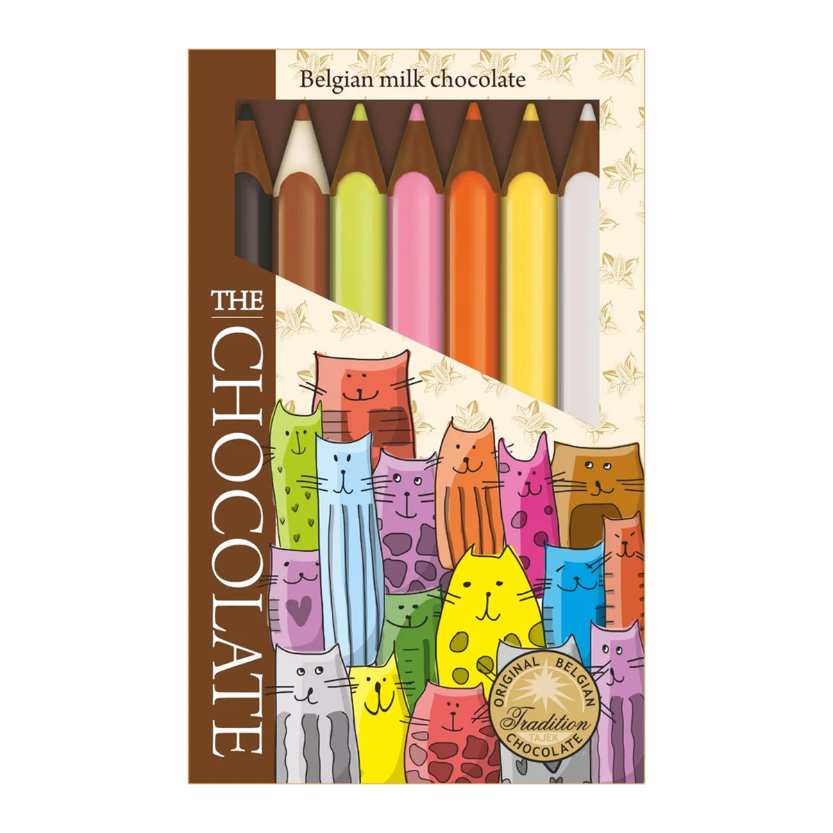 Cokolada Chocolate Cat Crayon 90g